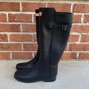 Hunter Classic Black Women's Rain Boots